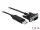 Delock USB 2.0 soros RS-232 adapterhez kompakt soros konnektor házzal (DL-66282)