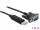 Delock USB 2.0 soros RS-485 adapterhez 15 kV ESD védelemmel és egy kompakt soros konnektor házzal (DL-66283)