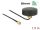 Delock WLAN 802.11 b/g/n antenna RP-SMA-dugó 2 dBi irányítatlan, rögzített, csatlakozókábellel RG-17