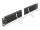 Delock 19 , fekete, 1U-s kábelrendezo kefe (DL-66288)
