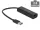 Delock USB Type-A adapter apa   2,5 Gigabit LAN (DL-66299)