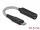 Delock Audio Adapter 8 tus Lightning  apa   3,5 mm 4 tus sztereo jack anya 10,5 cm (DL-66317)