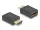 Delock Nagy sebességű HDMI Ethernet adapterrel apa - anya 8K 60 Hz fekete (DL-66460)
