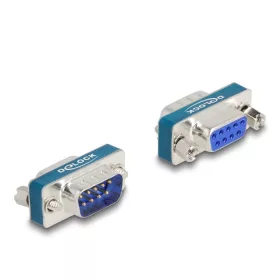   Delock RF/EMI interferencia elnyomó szűrő D-Sub 9 tűs apa   anya aluláteresztő induktívval (DL-66475)