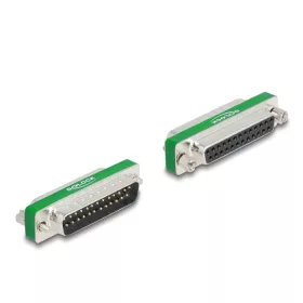   Delock RF/EMI interferencia elnyomó szűrő D-Sub 25 tűs apa   anya aluláteresztő szűrő képességgel (DL-66479)