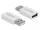 Delock USB 2.0 Adapter - A-típusú apa csatlakozó - A-típusú anya csatlakozó adat blokkoló (DL-66530)