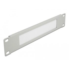 Delock 10 , fekete, 1U-s kábelrendező szürke (DL-66531)