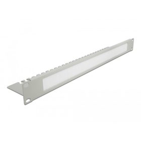   Delock 19" kábelrendező fésűs panel 1U, szürke (DL-66538)