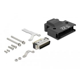   Delock 36 tűs kerettel rendelkező MDR fokos forrasztott csatlakozás apa (DL-66624)