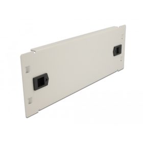   Delock 10  hálózati cabinet zárt fedéllel eszközmentes 2U szürke (DL-66631)