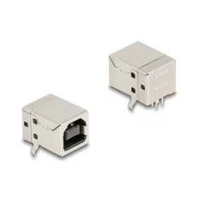   Delock M12 kábel A-kódú, 8 tűs anya- 2 x USB 2.0 A-típusú anya 1 m fekete (DL-66636)