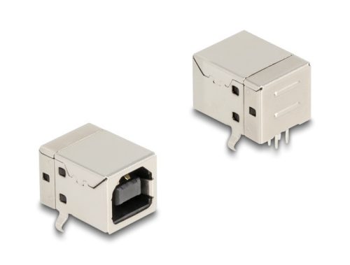 Delock M12 kábel A-kódú, 8 tűs anya- 2 x USB 2.0 A-típusú anya 1 m fekete