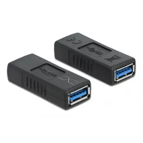   Delock USB 3.0 adapter A-típusú anya   A típusú anya (keresztezett) (DL-66641)