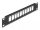 Delock 10  10 portos fekete Keystone Patch Panel