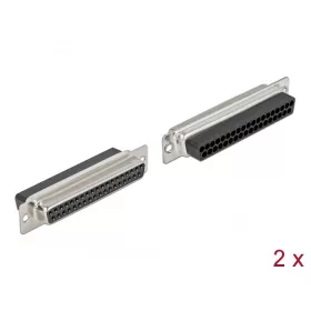  Delock D-Sub 37 tűs krimpelhető hüvely, fém 2 db. (DL-66722)
