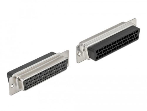 Delock D-Sub HD 50 tűs krimpelhető hüvely, fém