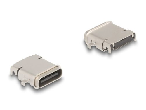Delock M12 kábel A-kódú, 8 tűs anya- 2 x USB 2.0 A-típusú anya 2 m fekete