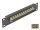 Delock 10  üvegszálas patch panel 12 portos SC Simplex bézs 1U fekete (DL-66762)