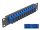 Delock 10  üvegszálas patch panel 12 portos SC Duplex kék 1U fekete