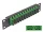 Delock 10  üvegszálas patch panel 12 portos SC Duplex zöld 1U fekete (DL-66772)