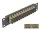 Delock 10  üvegszálas patch panel 12 portos SC Duplex bézs 1U fekete (DL-66773)