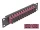 Delock 10  üvegszálas patch panel 12 portos SC Duplex ibolya 1U fekete (DL-66775)