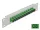 Delock 10  üvegszálas patch panel 12 portos SC Simplex zöld 1U szürke (DL-66782)