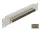 Delock 10  üvegszálas patch panel 12 portos SC Simplex bézs 1U szürke (DL-66783)