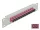 Delock 10  üvegszálas patch panel 12 portos SC Simplex ibolya 1U szürke (DL-66785)