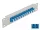 Delock 10  üvegszálas patch panel 12 portos LC Duplex kék 1U szürke (DL-66786)