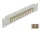 Delock 10  üvegszálas patch panel 12 portos LC Duplex bézs 1U szürke (DL-66788)