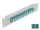 Delock 10  üvegszálas patch panel 12 portos LC Duplex vízkék 1U szürke (DL-66789)