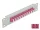 Delock 10  üvegszálas patch panel 12 portos LC Duplex ibolya 1U szürke (DL-66790)