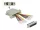 Delock D-Sub HD 44 tűs krimp apa - 2 x RJ45 anya eszköz készlettel bézs színben (DL-66835)