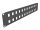 Delock 19  24 portos fekete Keystone Patch Panel 2U