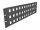 Delock 19  48 portos fekete Keystone Patch Panel 3U