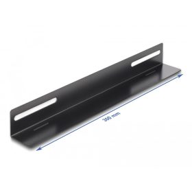   Delock 19  tartószerkezet hálózati kabinethez 300 x 40 mm méretű 2 db. (DL-66867)