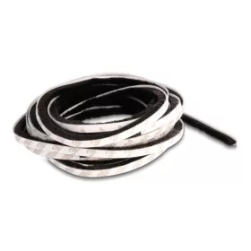   Delock Öntapadós kefe csíp 8 mm széles - hossza 5 m fekete (DL-66893)