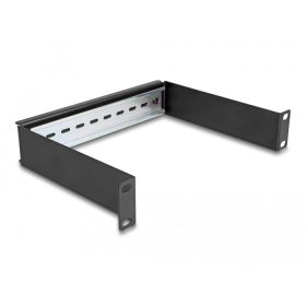 Delock 10  DIN sin panel 1U fekete (DL-66897)