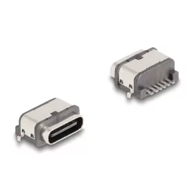   Delock M12 kábel A-kódú, 8 tűs anya- 2 x USB 2.0 A-típusú anya 3 m fekete (DL-66945)