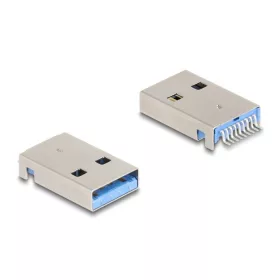   Delock M12 kábel A-kódú, 8 tűs anya- 2 x USB 2.0 A-típusú anya 5 m fekete (DL-66946)