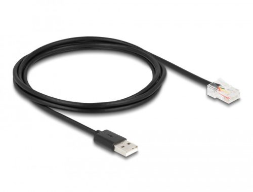 Delock UPS kommunikációs kábel A-típusú USB 2.0 - USB RJ50 2 m
