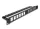 Delock 19  Keystone patch panel 24 porttal hajlított húzásmentesített fekete (DL-67042)