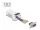 Delock D-Sub 9-tűs anya   RJ12 anya összekötő adapter fehér (DL-67078)