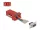 Delock D-Sub 9-tűs anya   RJ12 anya összekötő adapter piros (DL-67079)