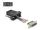 Delock D-Sub 15-tűs anya   RJ12 anya összekötő adapter fekete (DL-67087)