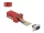 Delock D-Sub 9-tűs dugó   RJ45 anya összekötő adapter piros (DL-67103)