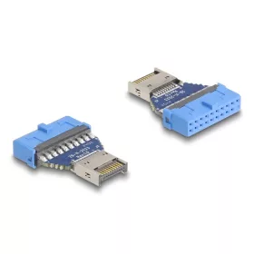   Delock USB 5 Gbps átalakító, tűfejes anya   USB E-típusú belső A kulcs csatlakozó (DL-67129)