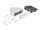 Delock D-Sub HD 44 tűs anya fém házzal (DL-67139)