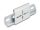 Delock Alumínium beépítő csipesz DIN sínhez 60,0 x 47,8 mm ezüst színű
